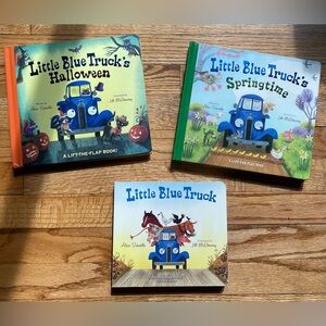 Little Blue Truck Book Set Lift The Flap
